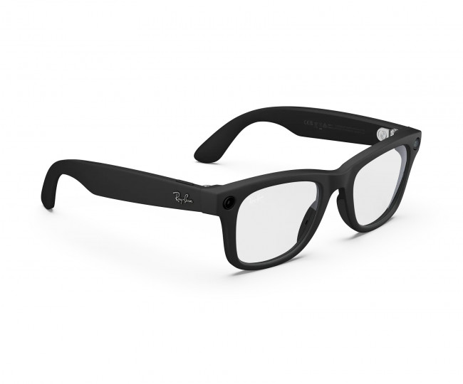 Смарт-очки Ray-Ban Meta Wayfarer (Gen 2) Matte Black, Lens color :Clear